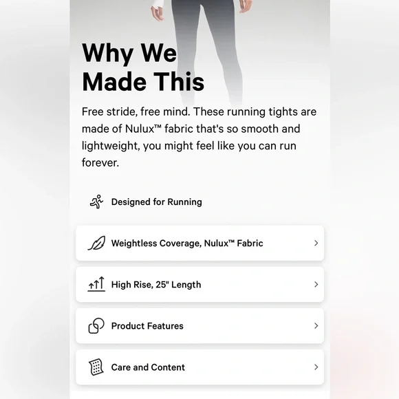 Lululemon Base Pace High-Rise Running Tight - Picture 7 of 11